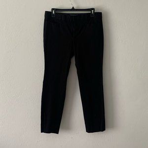 Banana Republic Black Mid Rise Sloan-Fit Pant